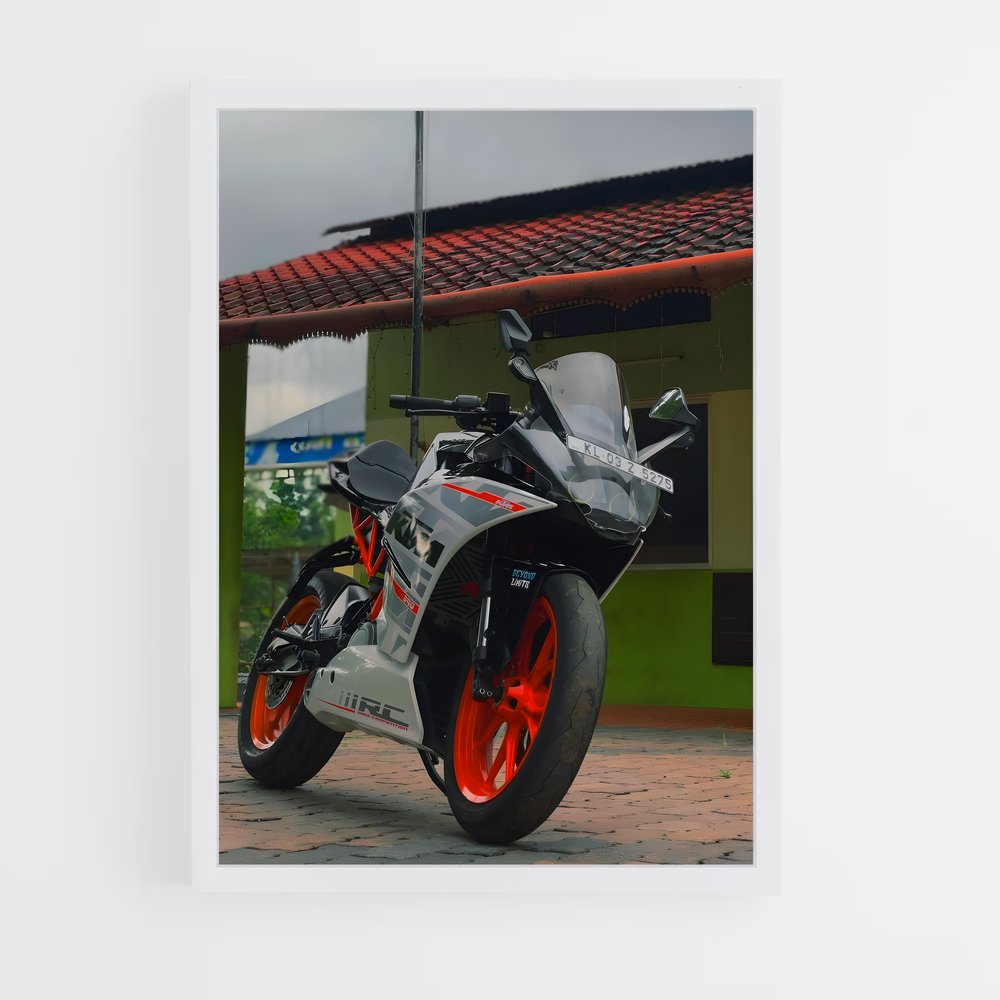 Poster Éclatant Rc 390 – affiche KTM Moto (vue 3)